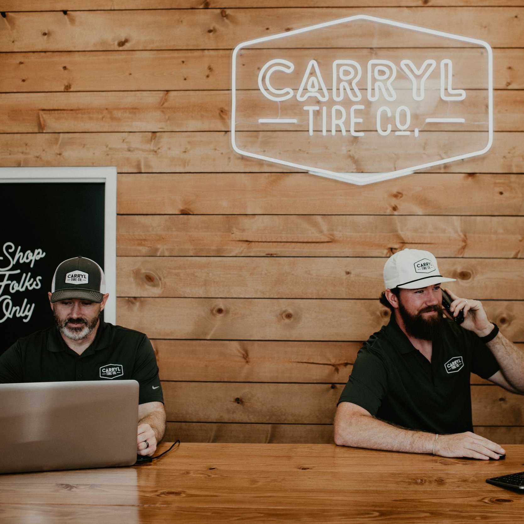 Two employees of Carry Tire Co. in Jacksonville, FL